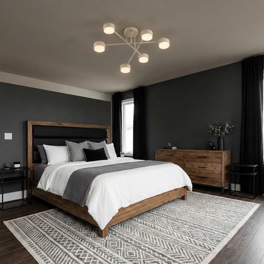 Brilagi - LED RGB+CCT dimmerabile lampadario a soffitto MONO 6xGX53/14W/230V 2700-6500K Wi-Fi Tuya nero