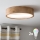Brilagi - Plafoniera LED RGBW dimmerabile CARVALHO 2xE27/9W/230V 2700-6500K Wi-Fi rovere diam. 37,5 cm