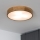 Brilagi - Plafoniera LED RGBW dimmerabile CARVALHO 3xE27/15W/230V 2700-6500K Wi-Fi rovere Ø 47,5 cm