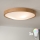 Brilagi - Plafoniera LED RGBW dimmerabile CARVALHO SLIM 3xE27/9W/230V 2700-6500K Wi-Fi rovere Ø 47 cm