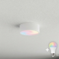 BRILAGI - Plafoniera LED RGBW dimmerabile CLARE 1xE27/12W/230V 2700-6500K Ø 20 cm bianca