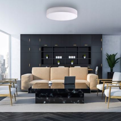 Brilagi - Plafoniera LED RGBW dimmerabile CLARE 5xE27/9W/230V 2700-6500K diam. 60 cm Wi-Fi bianca