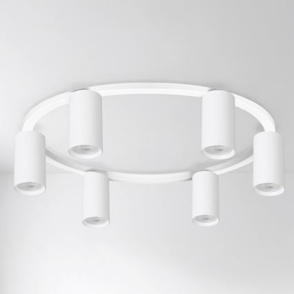 Brilagi - Plafoniera LED RGBW dimmerabile SELE 6xGU10/6,5W/230V 2700-6500K bianco + telecomando