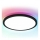 Brilagi - Plafoniera LED RGBW dimmerabile VIBE LED/36W/230V 3000-6500K Ø 40 cm nera + telecomando