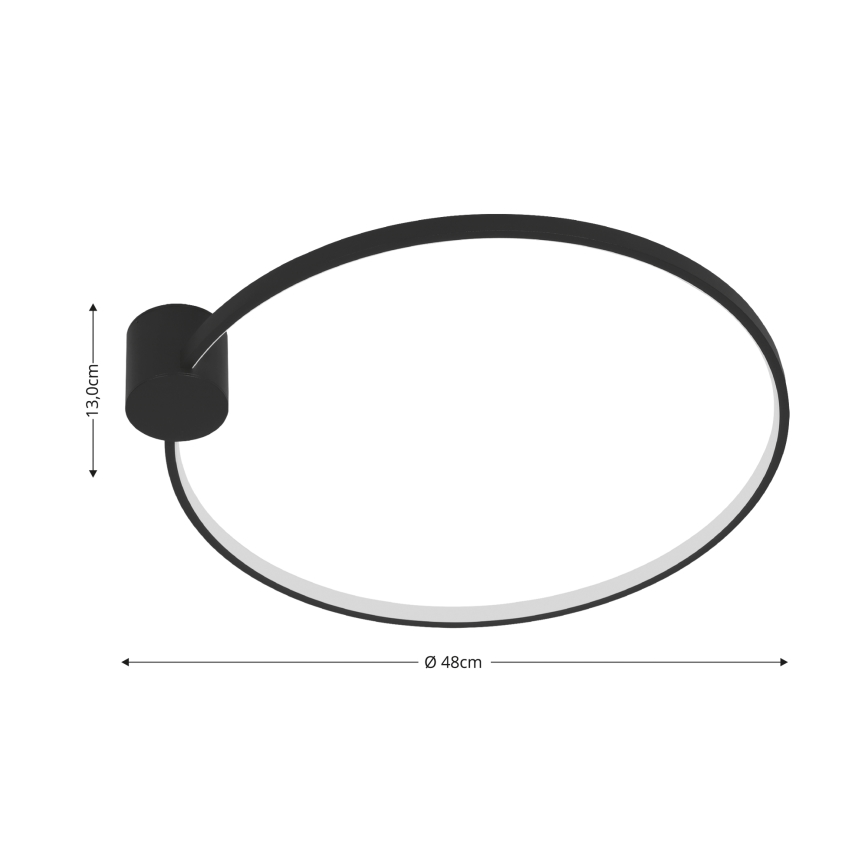 Brilagi - Plafoniera LED RINGO LED/18W/230V