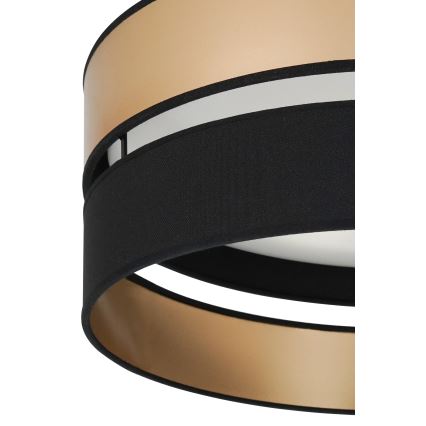 Brilagi - Plafoniera LED ROYAL LED/24W/230V diametro 45 cm nero/oro