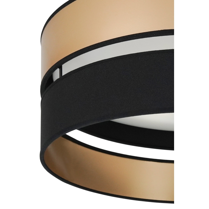 Brilagi - Plafoniera LED ROYAL LED/24W/230V diametro 45 cm nero/oro