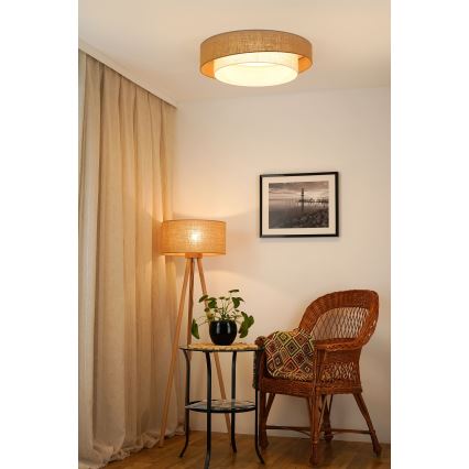 Brilagi - Plafoniera LED SHINE LED/24W/230V diametro 60 cm beige/color crema