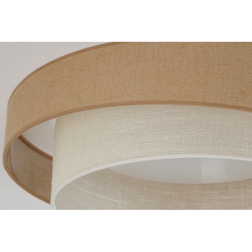 Brilagi - Plafoniera LED SHINE LED/24W/230V diametro 60 cm beige/color crema
