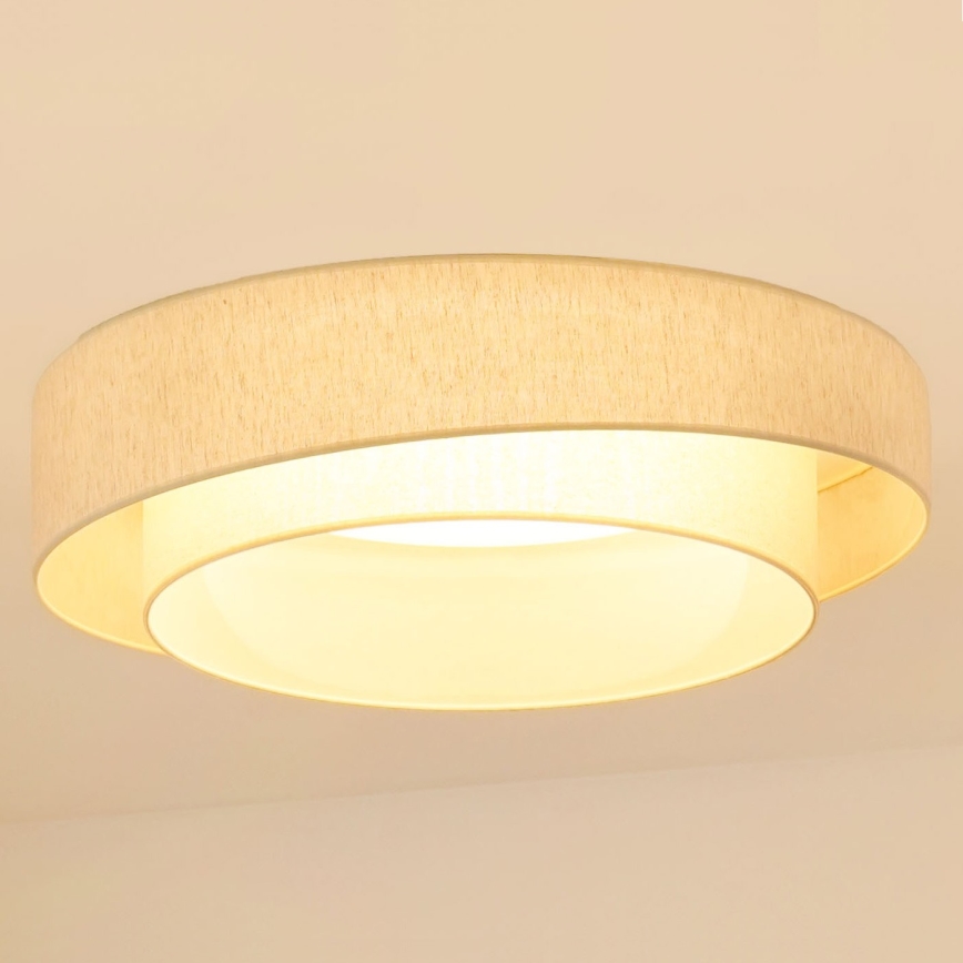 Brilagi - Plafoniera LED SHINE LED/26W/230V diametro 60 cm color crema