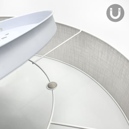 Brilagi - Plafoniera LED SIRIJA 4xE27/15W/230V diam. 60 cm bianca