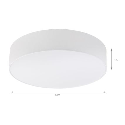Brilagi - Plafoniera LED SIRIJA 4xE27/15W/230V diam. 60 cm bianca