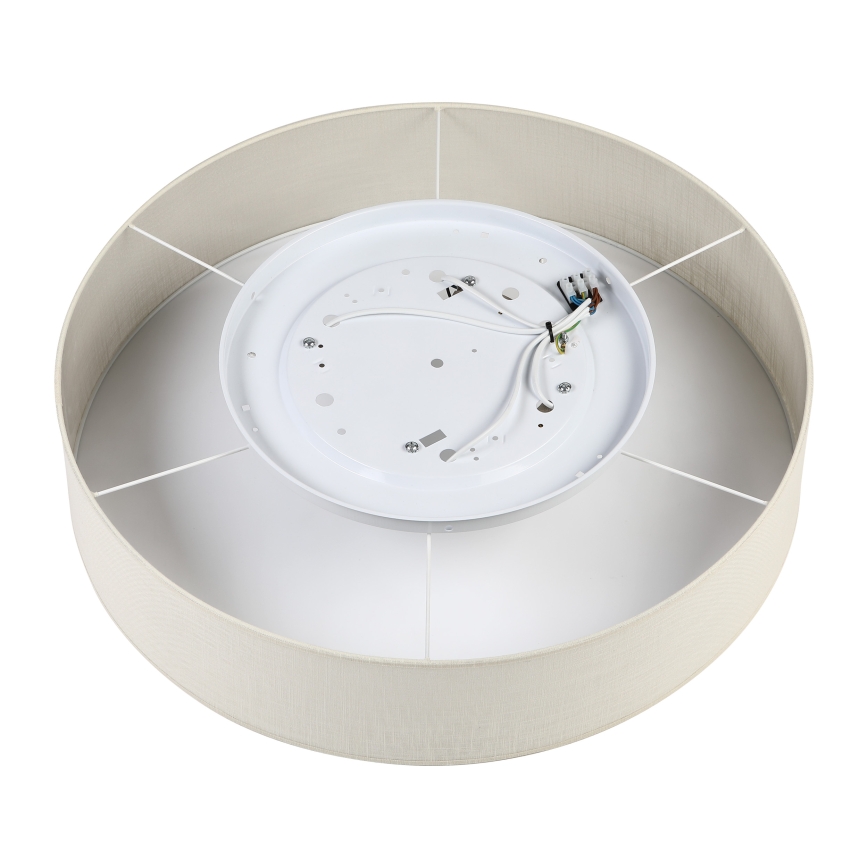 Brilagi - Plafoniera LED SIRIJA 4xE27/15W/230V Ø 60 cm colore crema