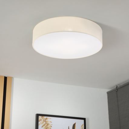 Brilagi - Plafoniera LED SIRIJA 4xE27/60W/230V diam. 60 cm crema