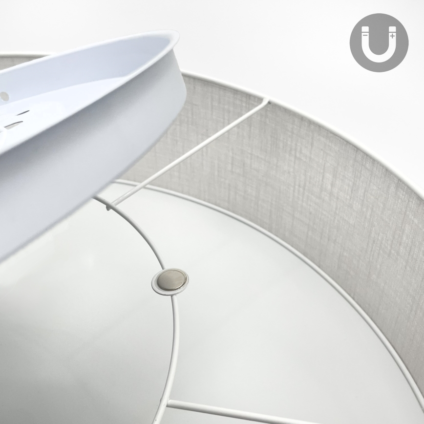 Brilagi - Plafoniera LED SIRIJA 4xE27/60W/230V Ø 60 cm bianco