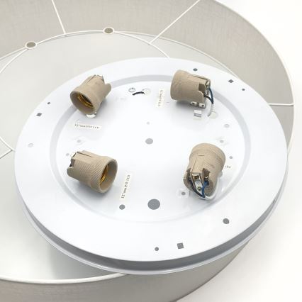 Brilagi - Plafoniera LED SIRIJA 4xE27/60W/230V Ø 60 cm bianco