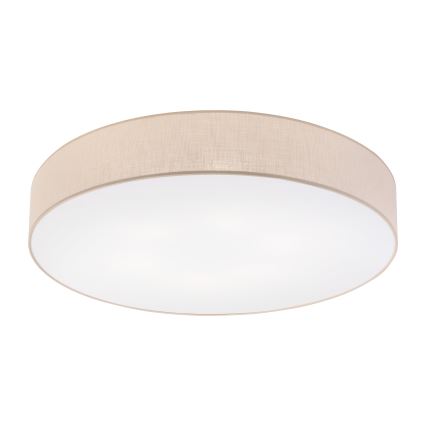 Brilagi - Plafoniera LED SIRIJA 6xE27/60W/230V diam. 80 cm beige
