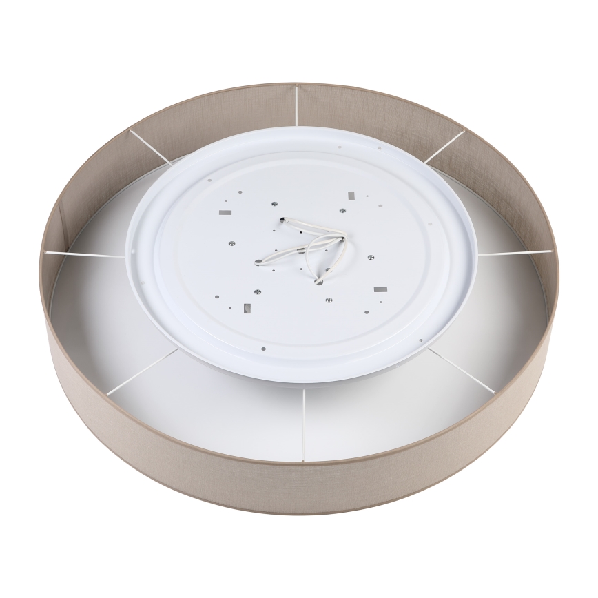 Brilagi - Plafoniera LED SIRIJA 6xE27/60W/230V diam. 80 cm beige