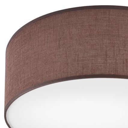 Brilagi - Plafoniera LED SIRIJA LED/12W/230V diametro 35 cm marrone
