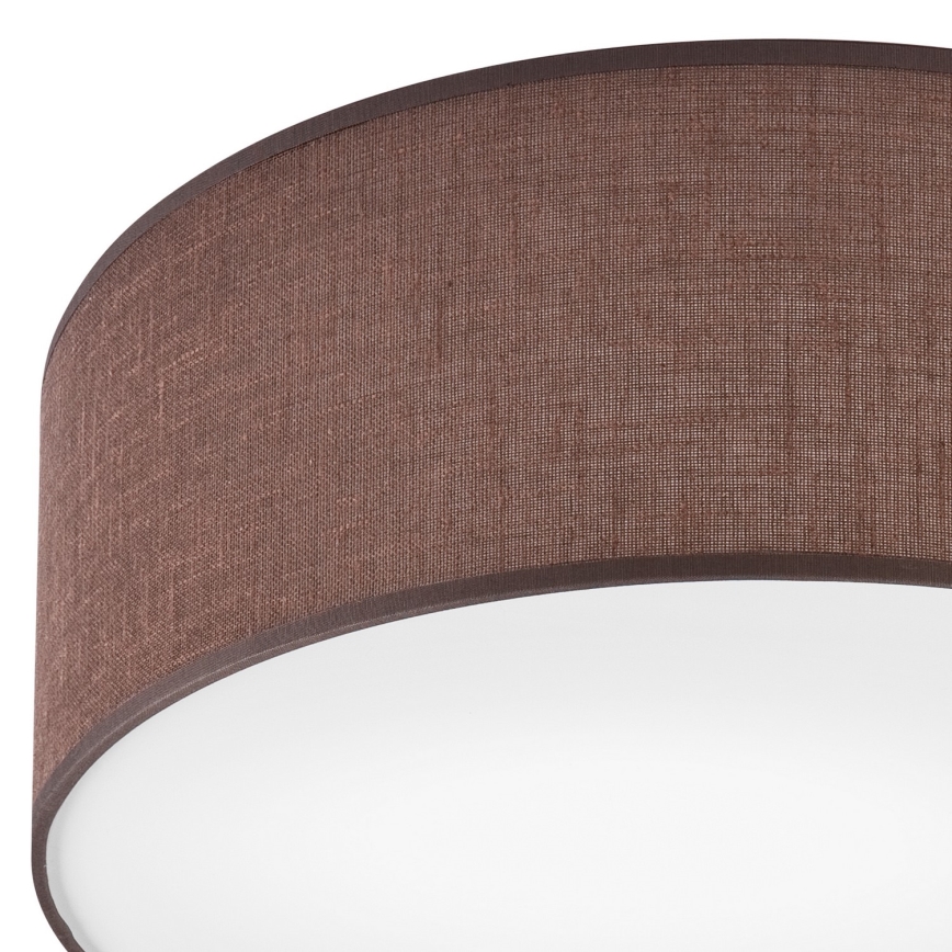 Brilagi - Plafoniera LED SIRIJA LED/12W/230V diametro 35 cm marrone