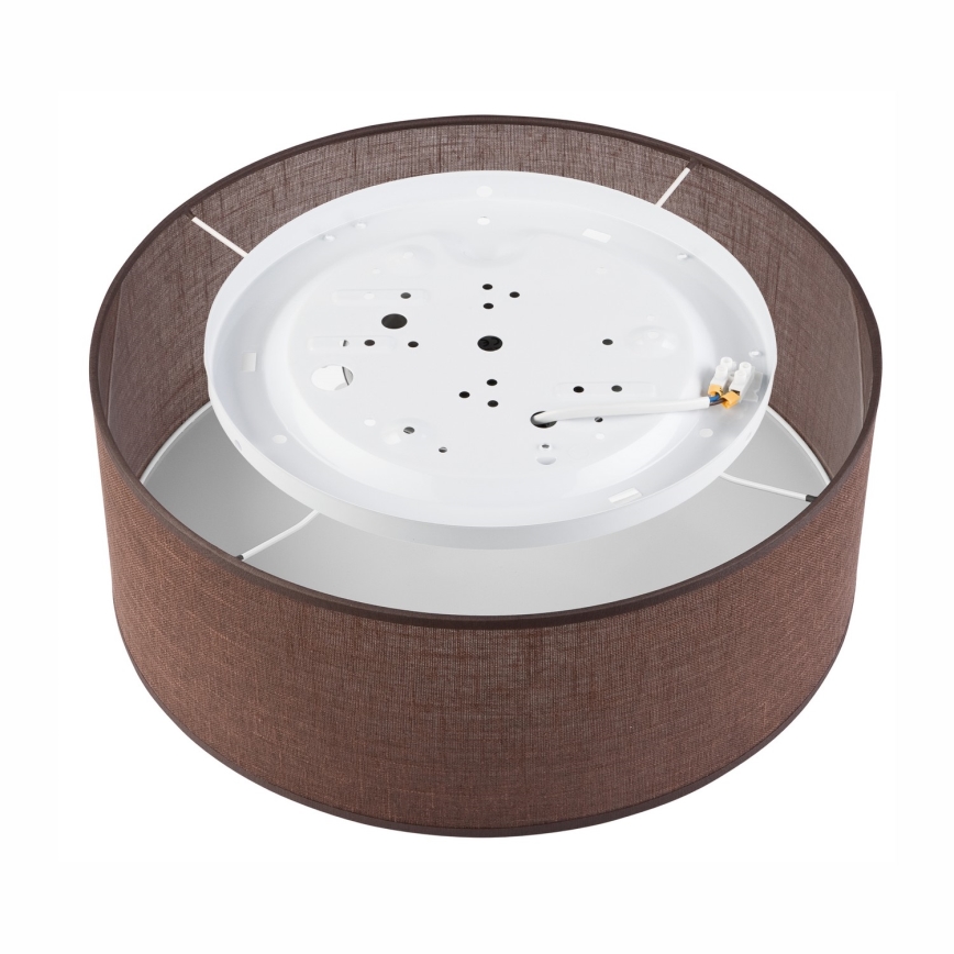 Brilagi - Plafoniera LED SIRIJA LED/12W/230V diametro 35 cm marrone