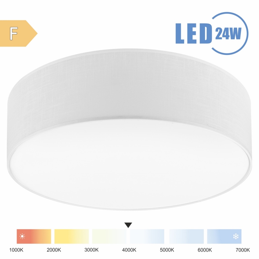Brilagi - Plafoniera LED SIRIJA LED/24W/230V diametro 45 cm bianco