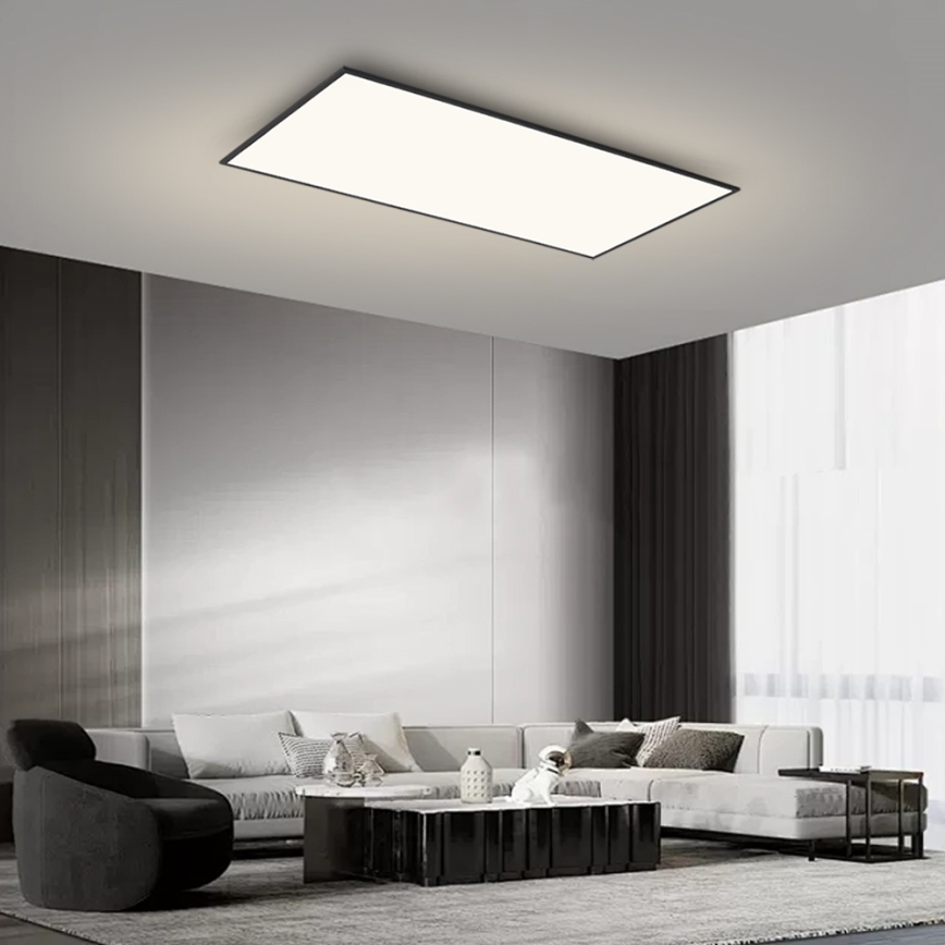 Brilagi - Plafoniera LED SLIMFRAME LED/80W/230V 120x60 cm 3000/4000/6000K nera