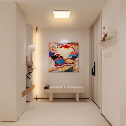 Brilagi - Plafoniera LED SLIMFRAME LED/25W/230V 30x30 cm bianco