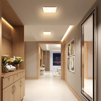 Brilagi - Plafoniera LED SLIMFRAME LED/25W/230V 30x30 cm bianco