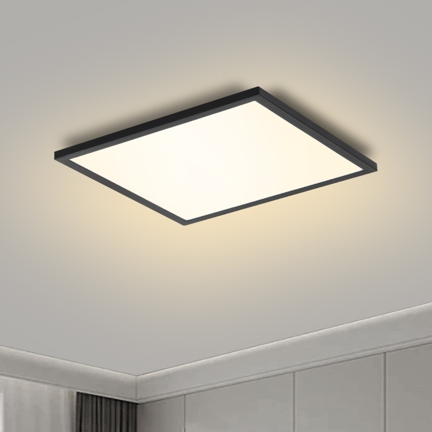 Brilagi - Plafoniera LED SLIMFRAME LED/25W/230V 30x30 cm nero