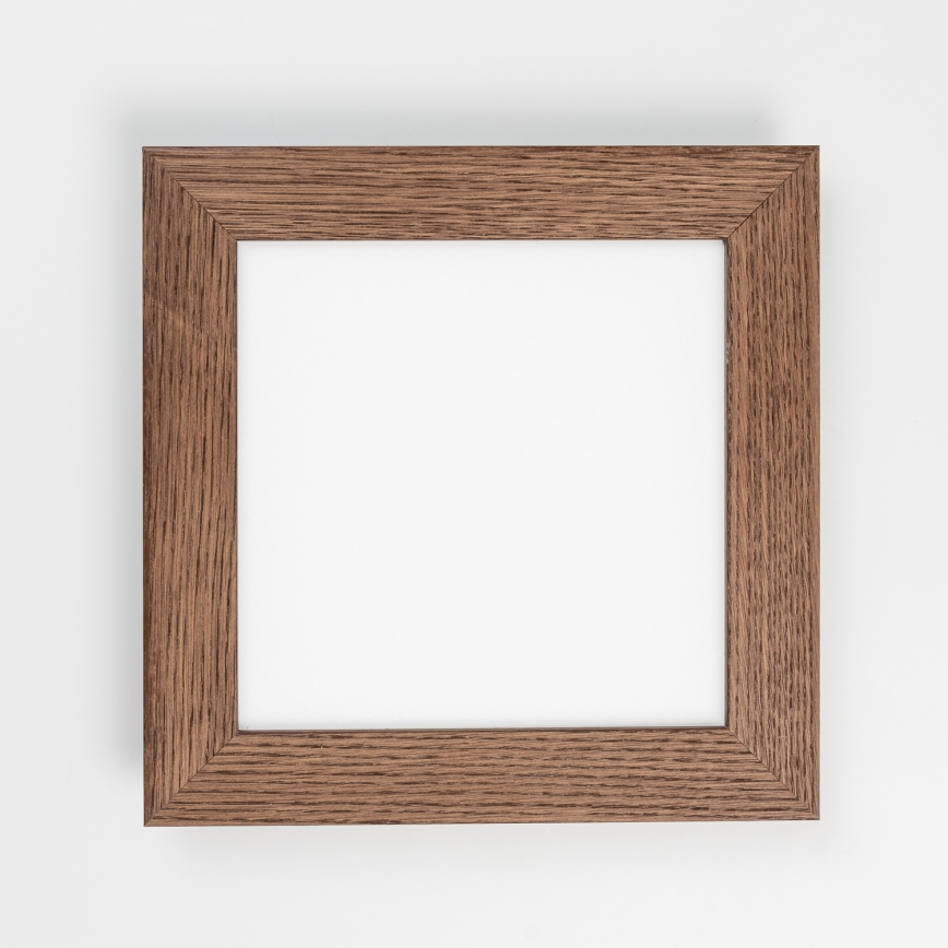 Brilagi - Plafoniera LED SLIMFRAME WOOD LED/25W/230V 34x34 cm marrone scuro