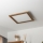 Brilagi - Plafoniera LED SLIMFRAME WOOD LED/36W/230V 49,5x49,5 cm marrone