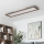 Brilagi - Plafoniera LED SLIMFRAME WOOD LED/58W/230V 124x34 cm marrone scuro