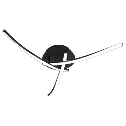 Brilagi - Plafoniera LED STRIPES 24W/230V Ø 64 cm nera