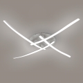 Brilagi - Plafoniera LED STRIPES LED/32W/230V 60x60 cm argento