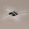 Brilagi - Plafoniera LED STRIPES LED/32W/230V 69x69 cm nera