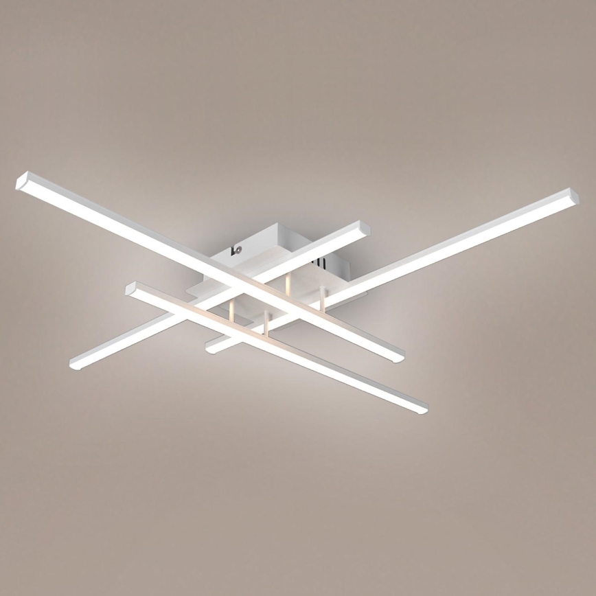 Brilagi - Plafoniera LED STRIPES LED/37W/230V 68x68 cm bianca