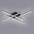 Brilagi - Plafoniera LED STRIPES LED/37W/230V 68x68 cm nero