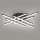 Brilagi - Plafoniera LED STRIPES LED/42W/230V 51x51 cm nero