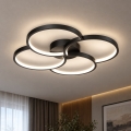 BRILAGI - Plafoniera LED VELO LED/42W/230V 4000K Ø 52 cm nera