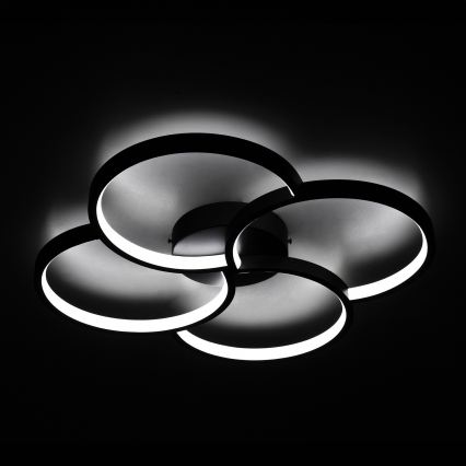 BRILAGI - Plafoniera LED VELO LED/42W/230V 4000K Ø 52 cm nera