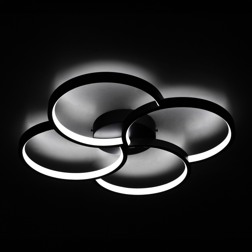 BRILAGI - Plafoniera LED VELO LED/42W/230V 4000K Ø 52 cm nera