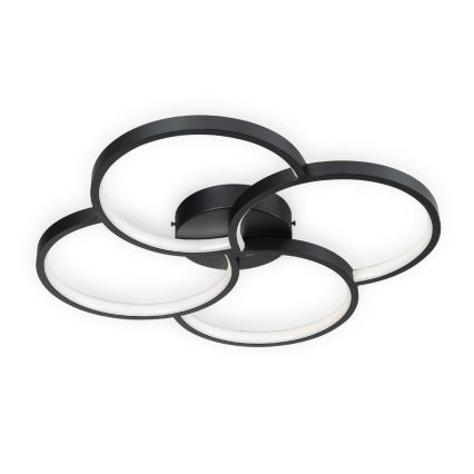 BRILAGI - Plafoniera LED VELO LED/42W/230V 4000K Ø 52 cm nera