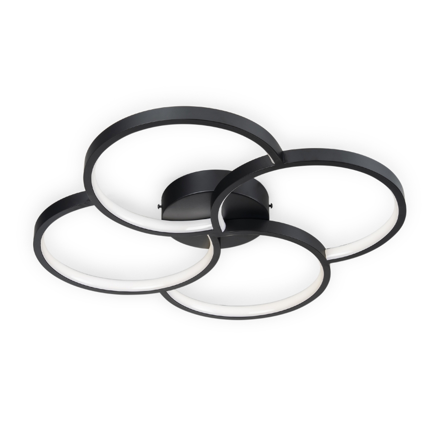 BRILAGI - Plafoniera LED VELO LED/42W/230V 4000K Ø 52 cm nera