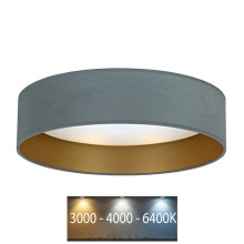 Brilagi - Plafoniera LED VELVET LED/12W/230V d. 30 cm 3000K/4000K/6400K menta/oro