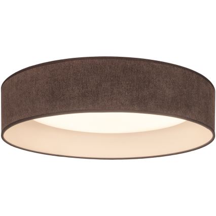 BRILAGI - Plafoniera LED VELVET SIMPLE/24W/230V/3000K Ø 45 cm marrone