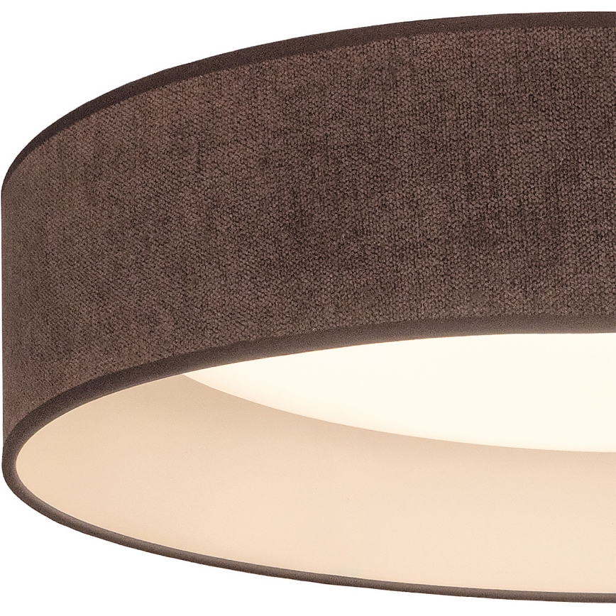 BRILAGI - Plafoniera LED VELVET SIMPLE/24W/230V/3000K Ø 45 cm marrone