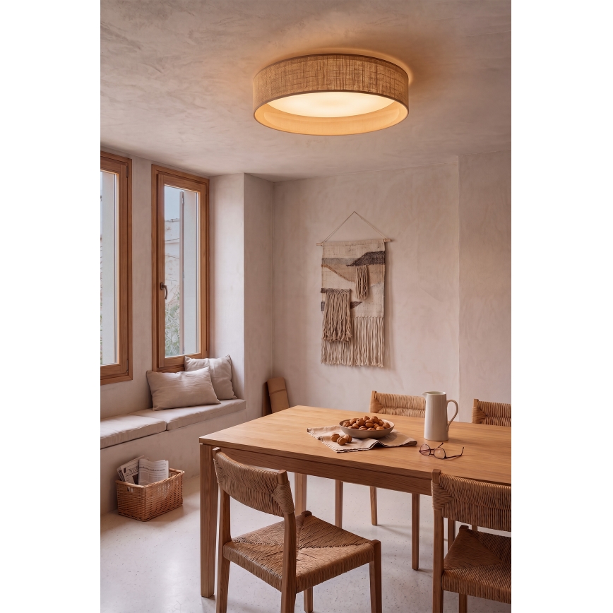 Brilagi - Plafoniera LED VELVET SIMPLE LED/24W/230V 3000K Ø 45 cm beige