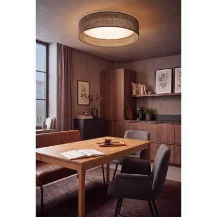 BRILAGI - Plafoniera LED VELVET SIMPLE LED/24W/230V 3000K Ø 45 cm marrone