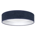 Brilagi - Plafoniera LED VELVET SIMPLE LED/24W/230V 4000K Ø 45 cm blu